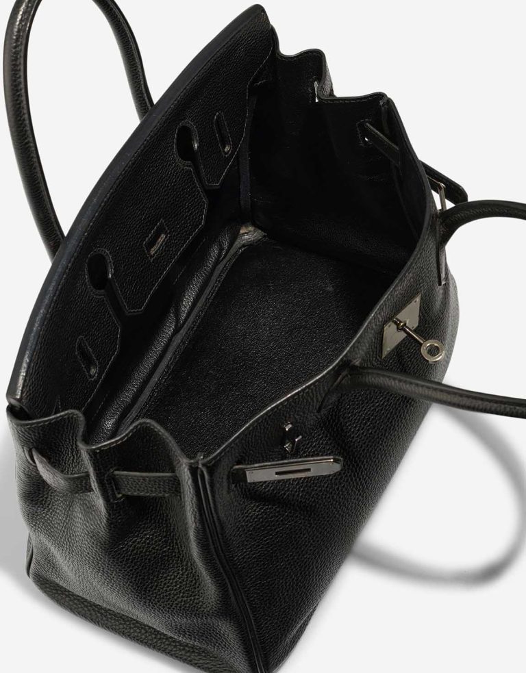 Hermès Birkin 30 Clémence Black Inside | Sell your designer bag