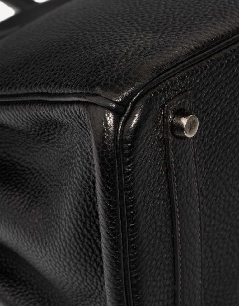 Hermès Birkin 30 Clémence Black Signs of wear | Sell your designer bag