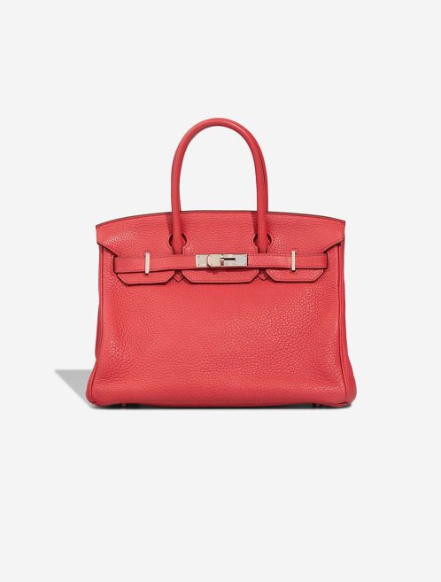 Hermès Birkin 30 Clémence Rouge Pivoine Front | Sell your designer bag