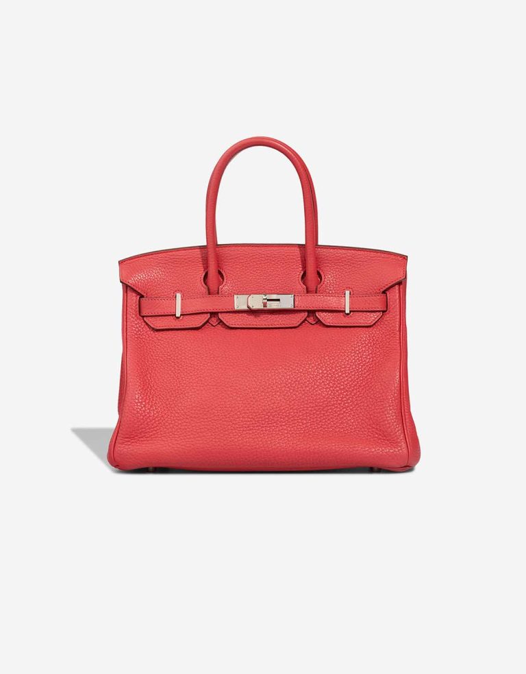 Hermès Birkin 30 Clémence Rouge Pivoine Front | Sell your designer bag