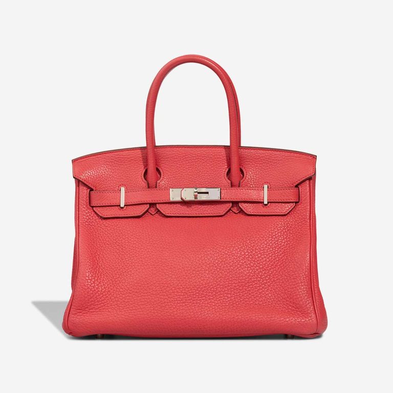 Hermès Birkin 30 Clémence Rouge Pivoine Front | Sell your designer bag