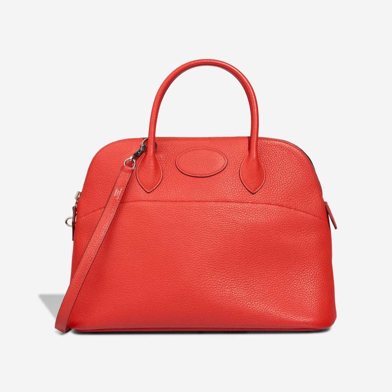 Hermès Bolide 35 Clémence Bougainvillier Front | Sell your designer bag
