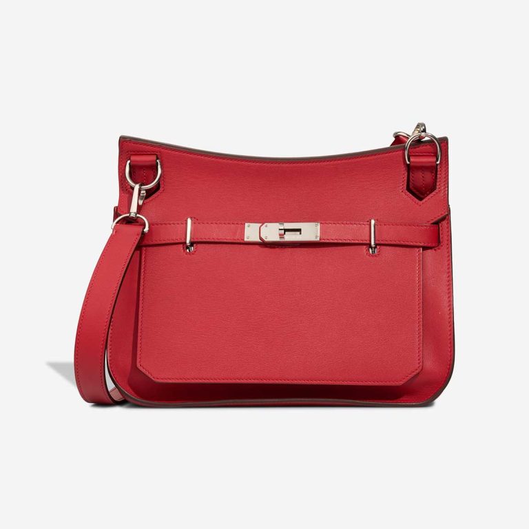 Hermès Jypsière 28 Swift Rouge Tomate Front | Sell your designer bag