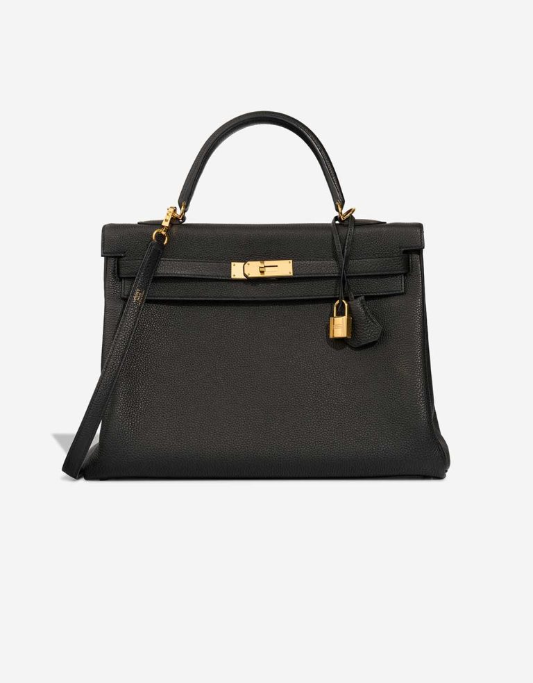 Hermès Kelly 35 Togo Black Front | Sell your designer bag