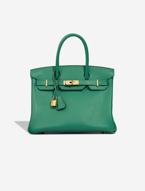 Hermès Birkin 30 Evercolor Vert Vertigo Front | Sell your designer bag
