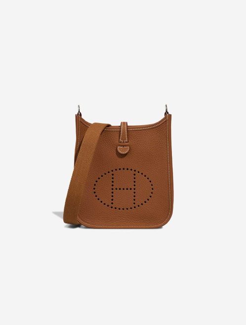 Hermès Evelyne 16 Clémence Gold Front | Sell your designer bag