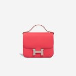 Hermès Constance 18 Chèvre Mysore Rose Texas Front | Sell your designer bag