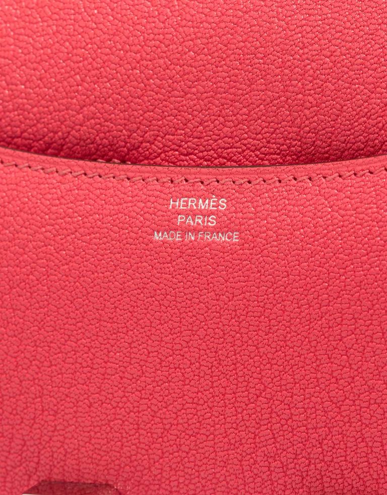 Hermès Constance 18 Chèvre Mysore Rose Texas Logo | Sell your designer bag
