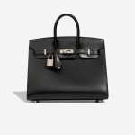 Hermès Birkin 25 Box Black Front | Sell your designer bag