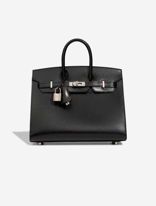 Hermès Birkin 25 Box Black Front | Sell your designer bag