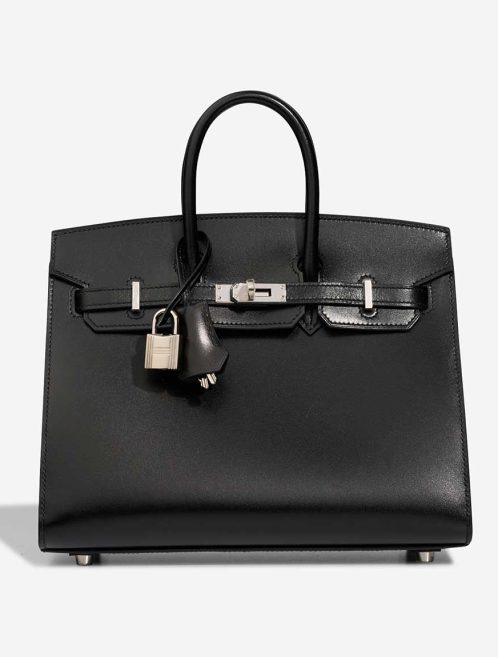 Hermès Birkin 25 Box Black Front | Sell your designer bag