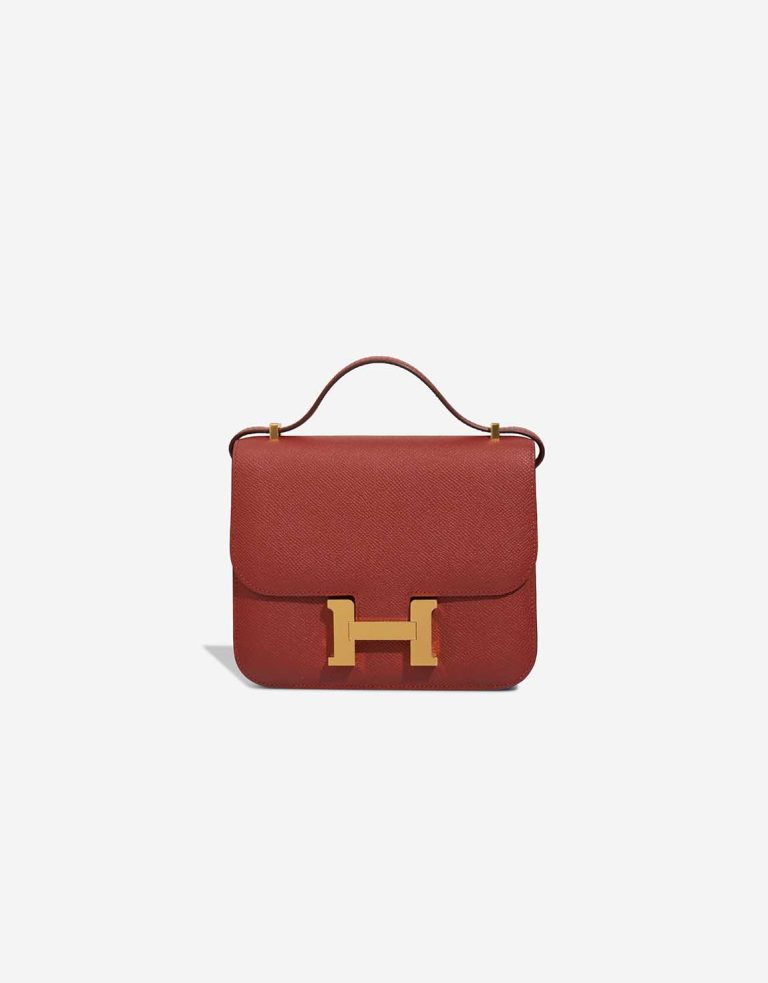 Hermès Constance 18 Epsom Rouge Venitien Front | Sell your designer bag