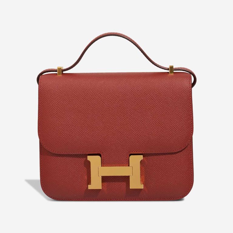 Hermès Constance 18 Epsom Rouge Venitien Front | Sell your designer bag