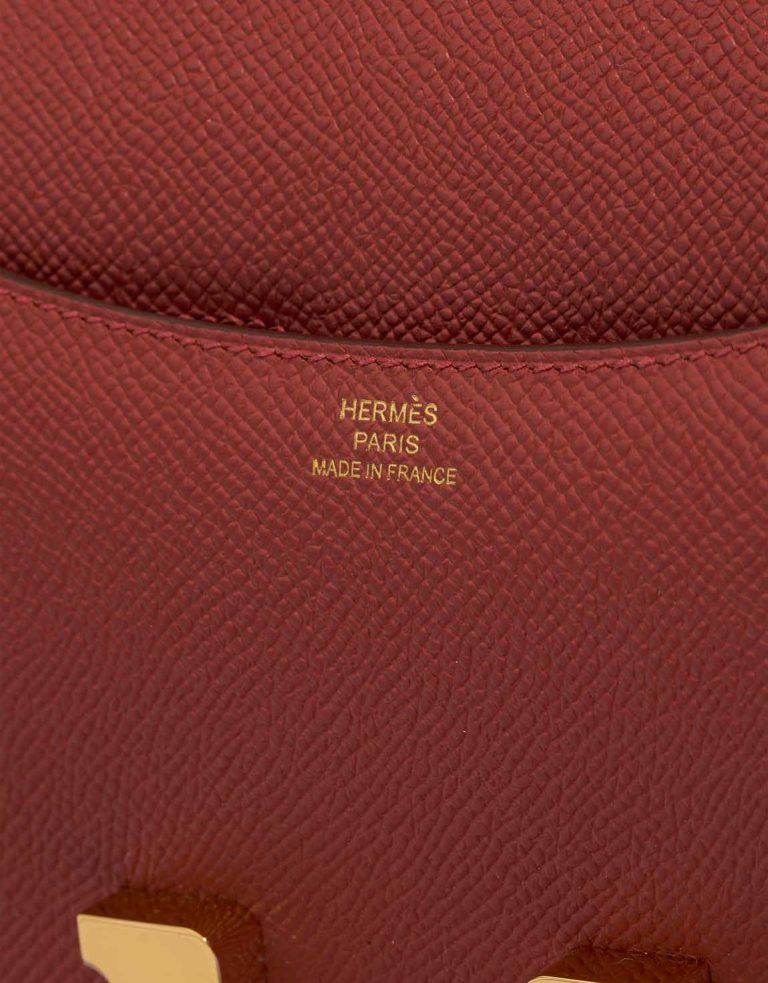 Hermès Constance 18 Epsom Rouge Venitien Logo | Sell your designer bag