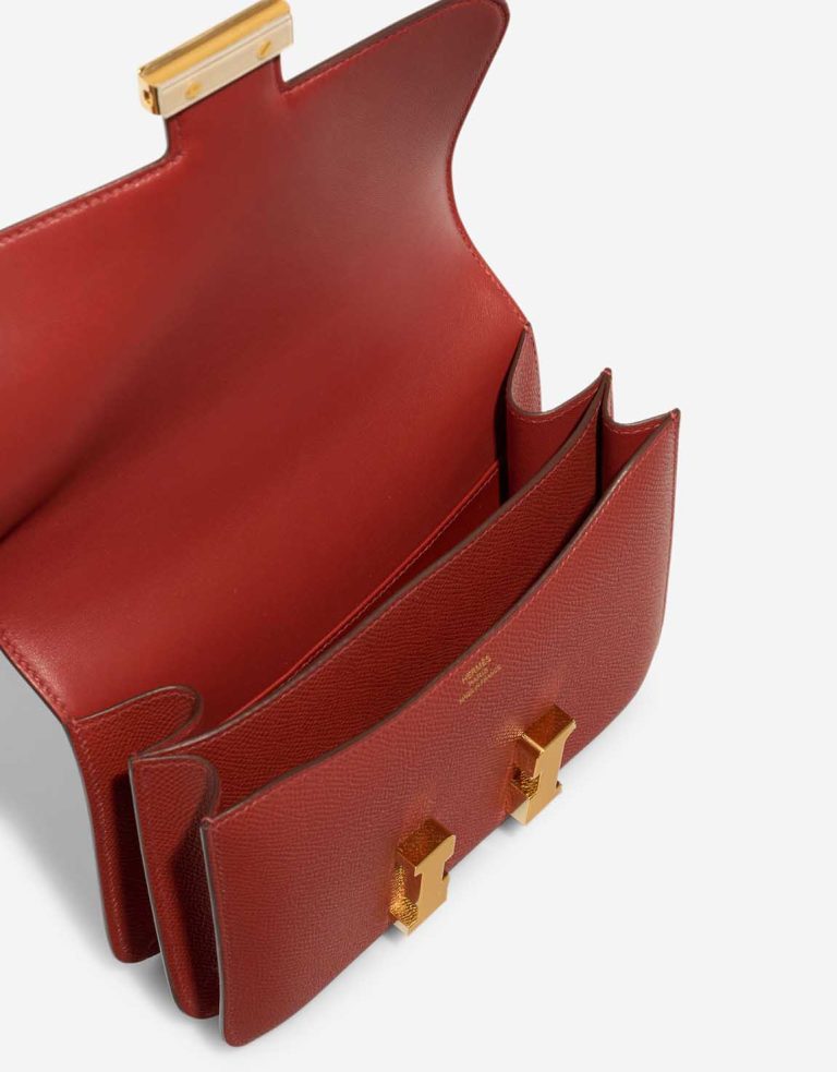 Hermès Constance 18 Epsom Rouge Venitien Inside | Sell your designer bag
