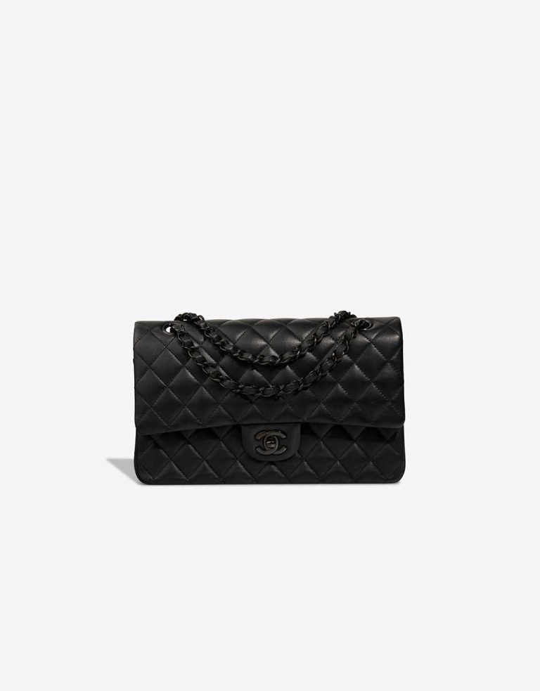 Chanel Timeless Medium Lamb Black Front | Sell your designer bag