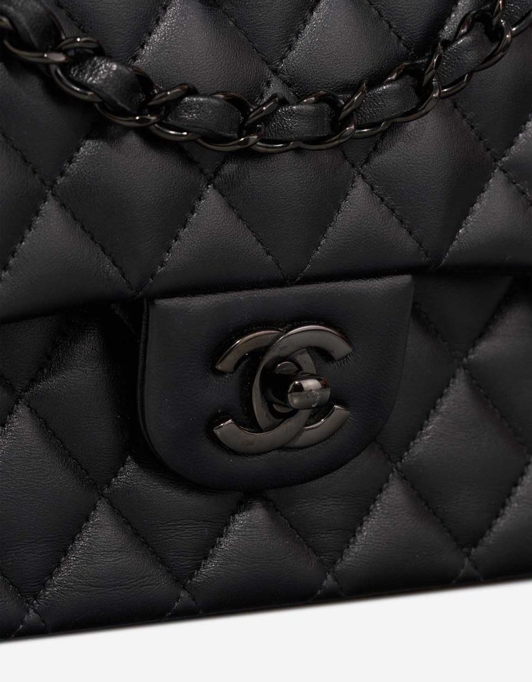 Chanel Timeless Medium Lamb Black Closing System | Sell your designer bag
