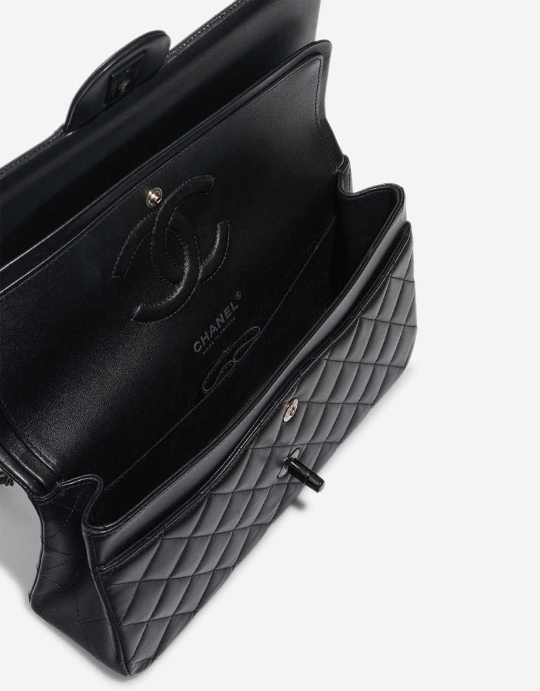 Chanel Timeless Medium Lamb Black Inside | Sell your designer bag