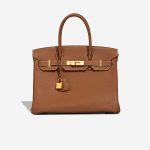 Hermès Birkin 30 Togo Gold Front | Sell your designer bag