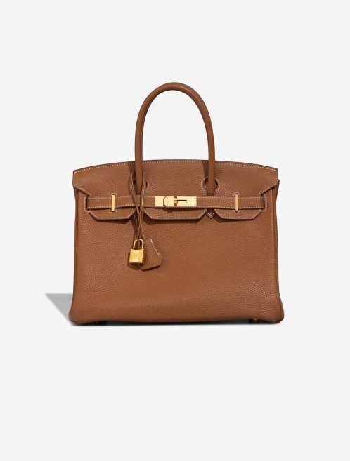 Hermès Birkin 30 Togo Gold Front | Sell your designer bag