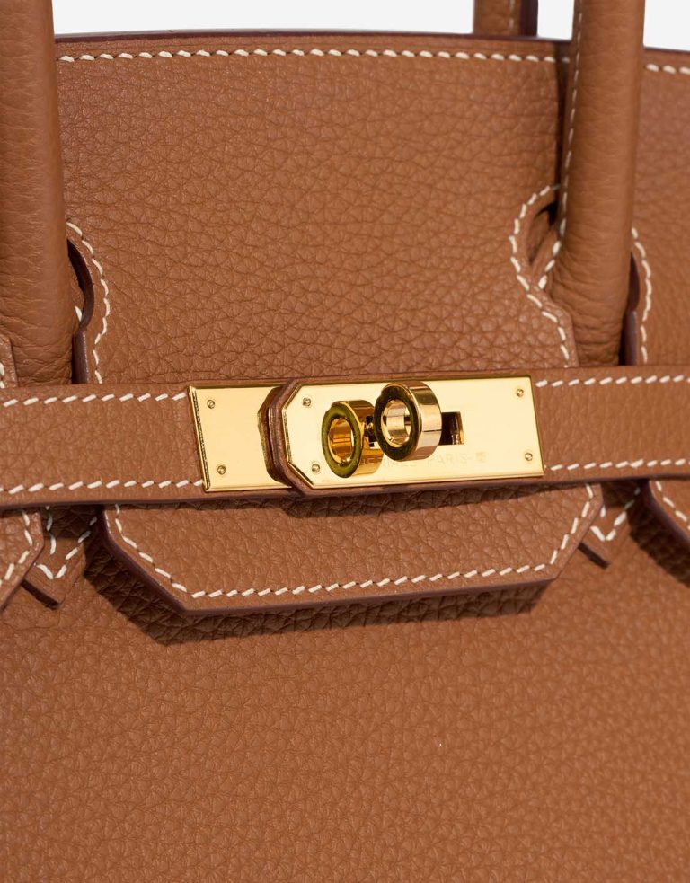 Hermès Birkin 30 Togo Gold Closing System | Sell your designer bag