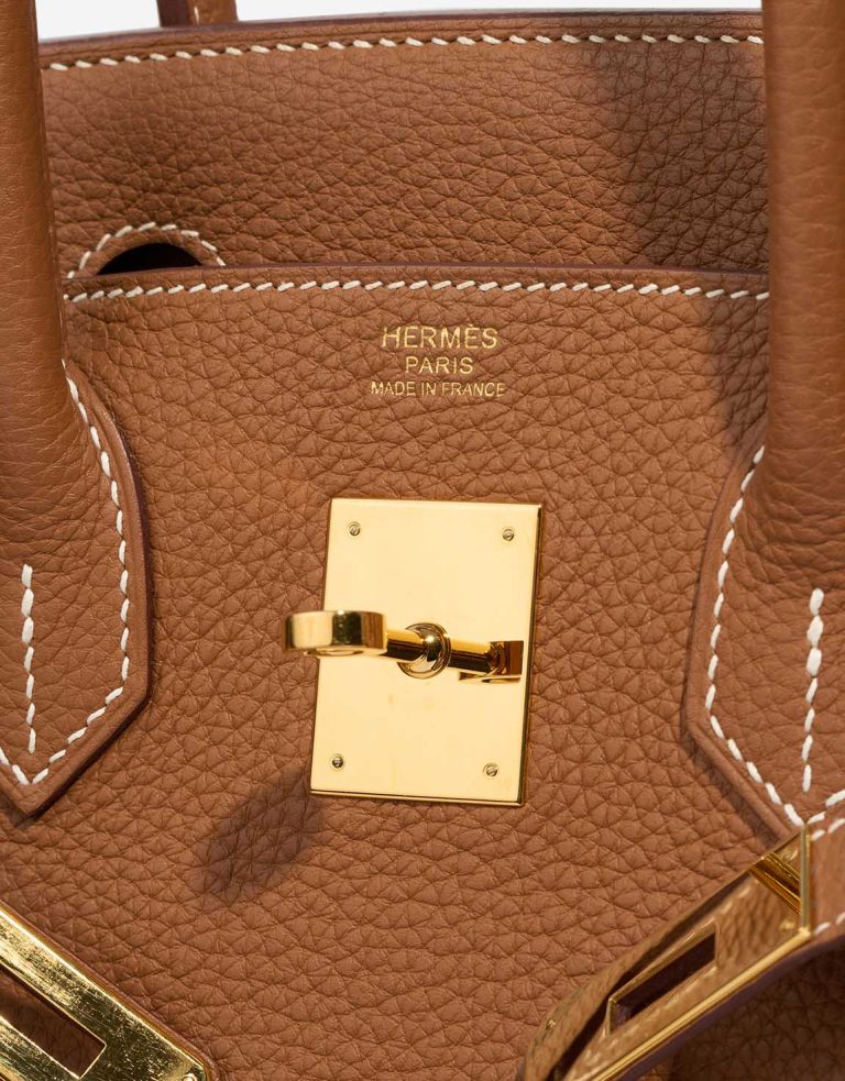 Hermès Birkin 30 Togo Gold Logo | Sell your designer bag