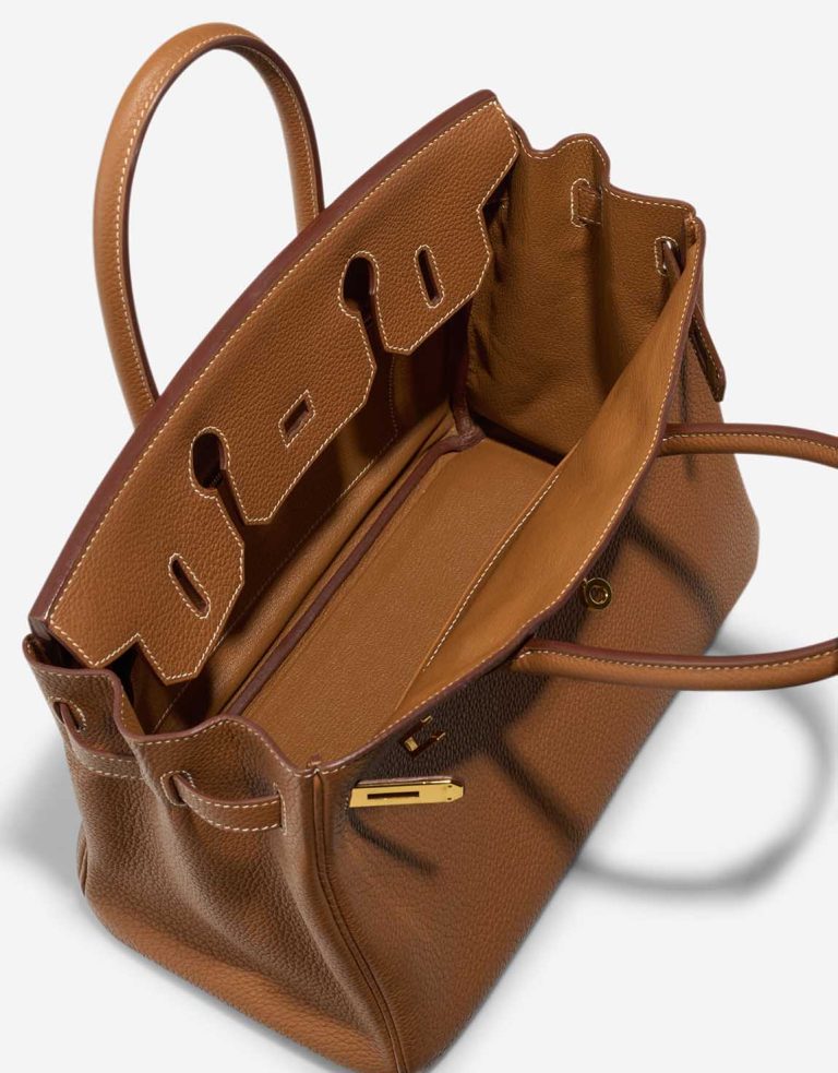 Hermès Birkin 30 Togo Gold Inside | Sell your designer bag