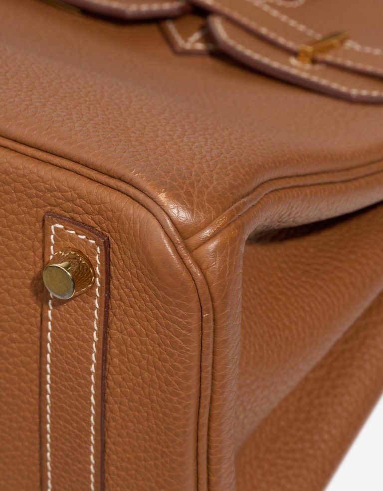 Hermès Birkin 30 Togo Gold Signs of wear | Sell your designer bag