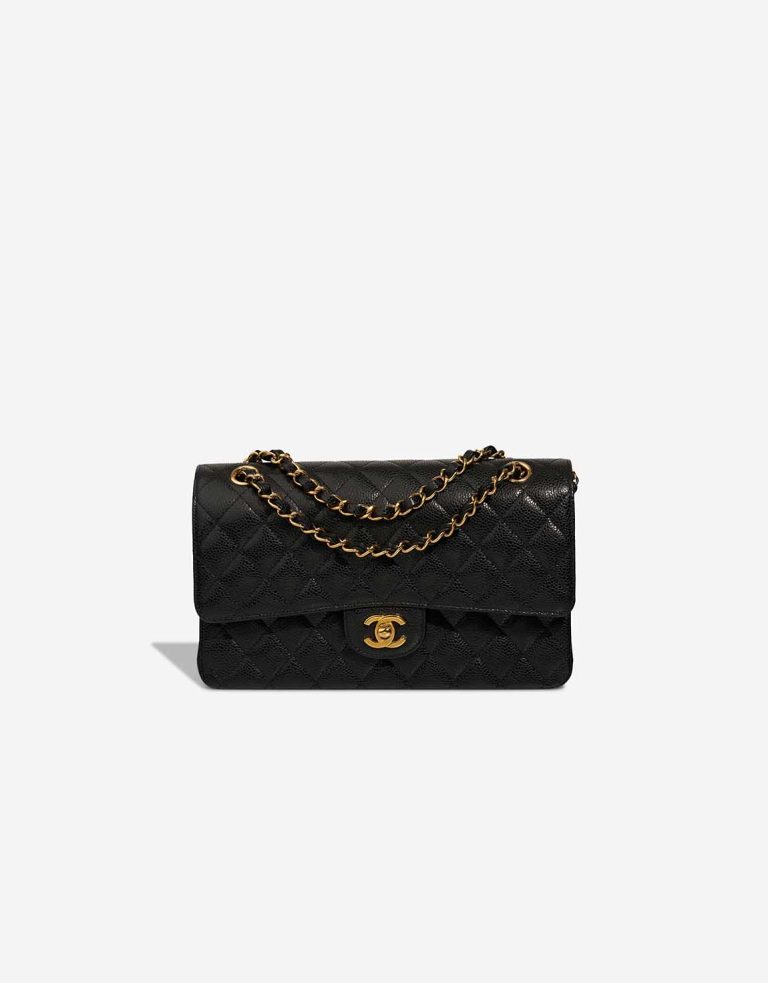 Chanel Timeless Medium Caviar Black Front | Sell your designer bag