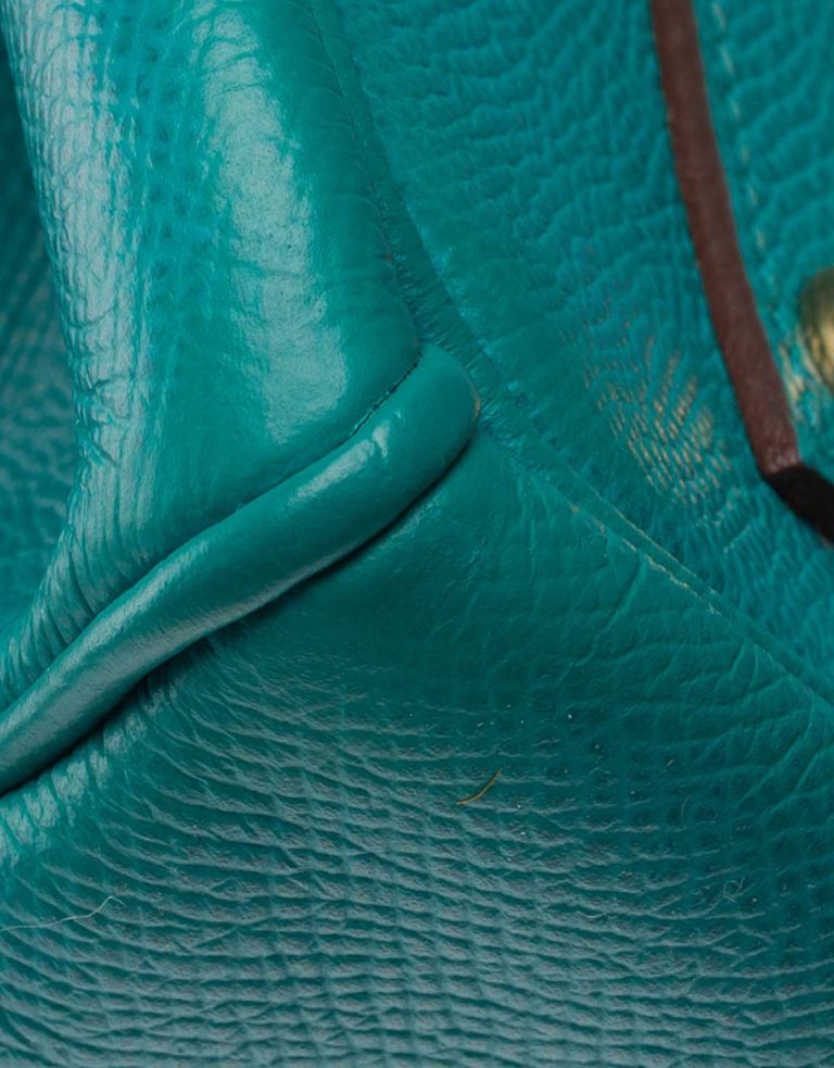 Hermès Birkin 35 Epsom Bleu Paon Signs of wear | Sell your designer bag