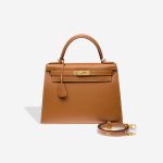 Hermès Kelly 28 Epsom Gold Front | Sell your designer bag