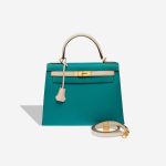 Hermès Kelly 28 Epsom Vert Véronèse Front | Sell your designer bag