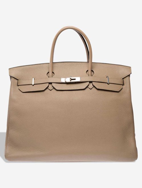 Hermès Birkin 40 Togo Gris Tourterelle Front | Sell your designer bag