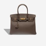 Hermès Birkin 30 Epsom Gris Étain Front | Sell your designer bag