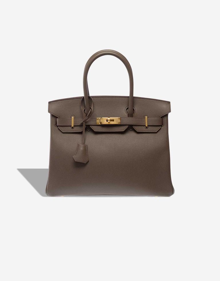 Hermès Birkin 30 Epsom Gris Étain Front | Sell your designer bag