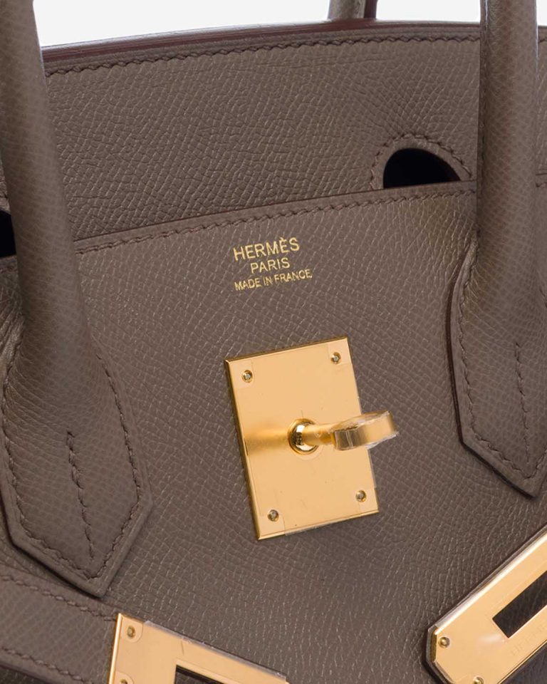 Hermès Birkin 30 Epsom Gris Étain Front | Sell your designer bag