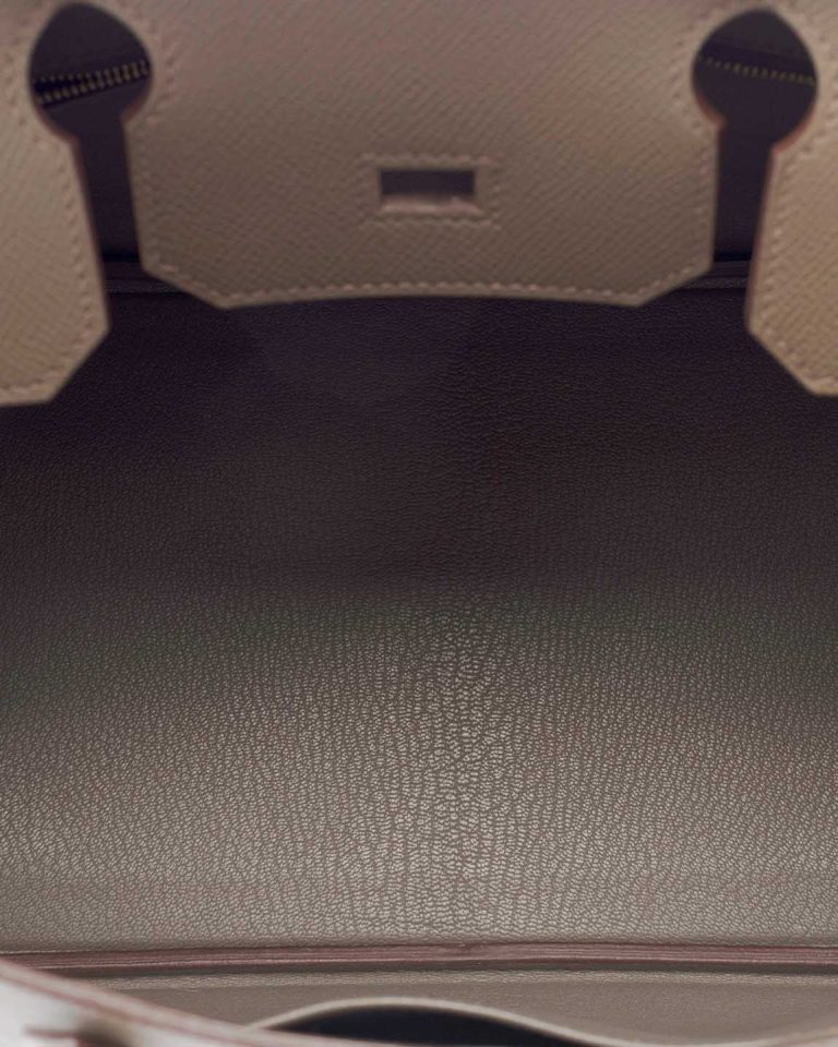 Hermès Birkin 30 Epsom Gris Étain Inside | Sell your designer bag