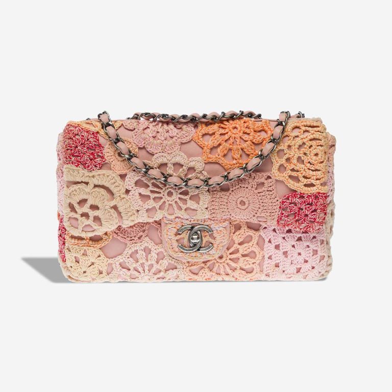Chanel Timeless Medium Lamb Orange / Light Pink / Beige Front | Sell your designer bag