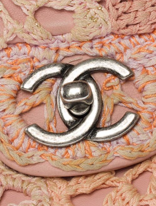 Chanel Timeless Medium Lamb Orange / Light Pink / Beige Closing System | Sell your designer bag