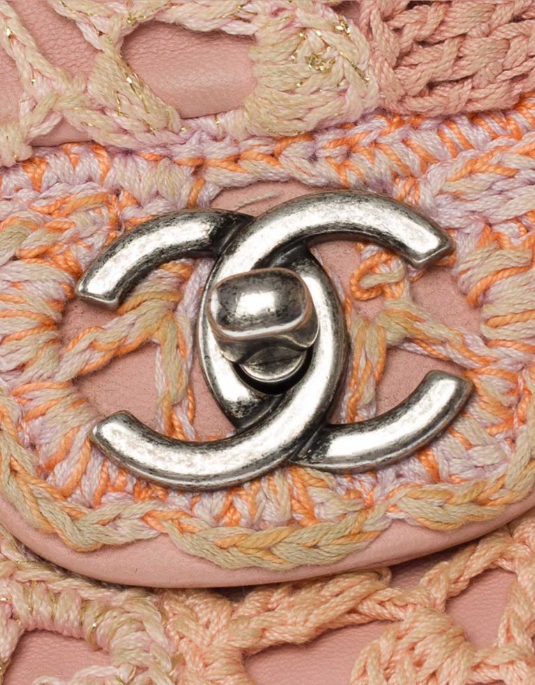 Chanel Timeless Medium Lamb Orange / Light Pink / Beige Front | Sell your designer bag