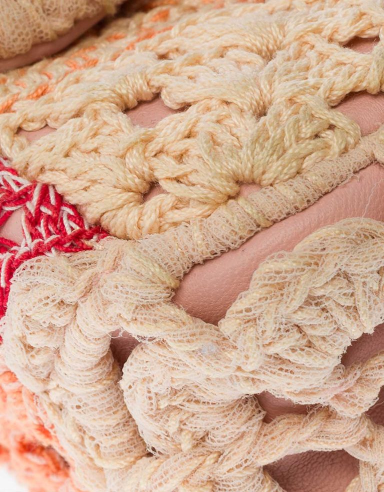 Chanel Timeless Medium Lamb Orange / Light Pink / Beige Signs of wear | Sell your designer bag