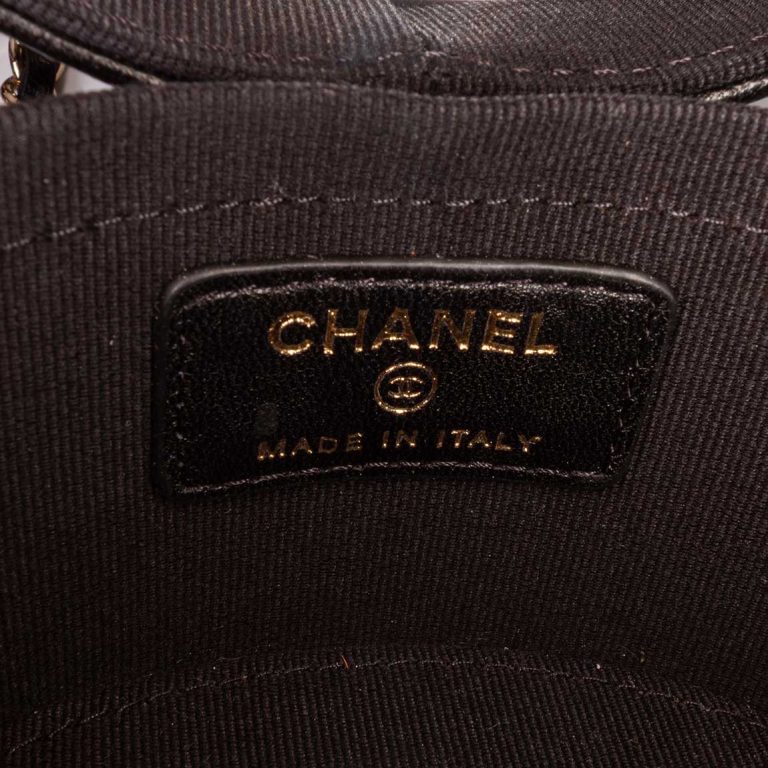 Chanel Vanity Mini Lamb Black Logo | Sell your designer bag