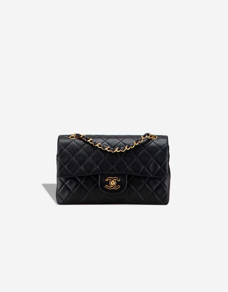 Chanel Timeless Small Lamb Black Front | Sell your designer bag