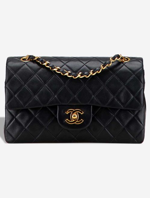 Chanel Timeless Small Lamb Black Front | Sell your designer bag