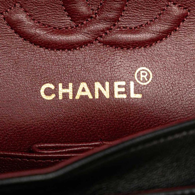 Chanel Timeless Small Lamb Black Logo | Sell your designer bag