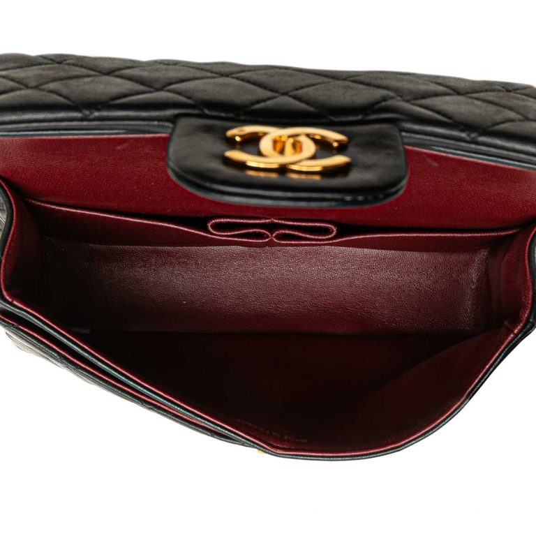 Chanel Timeless Small Lamb Black Inside | Sell your designer bag