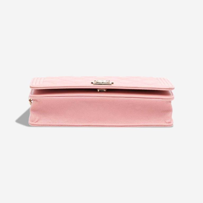 Chanel Boy Wallet On Chain Caviar Light Pink | Sell your designer bag