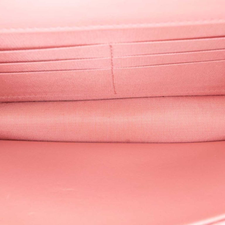 Chanel Boy Wallet On Chain Caviar Light Pink Inside | Sell your designer bag