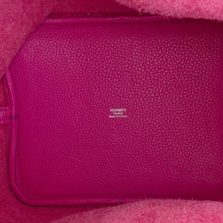 Hermès Picotin 22 Clémence Magnolia Inside | Sell your designer bag