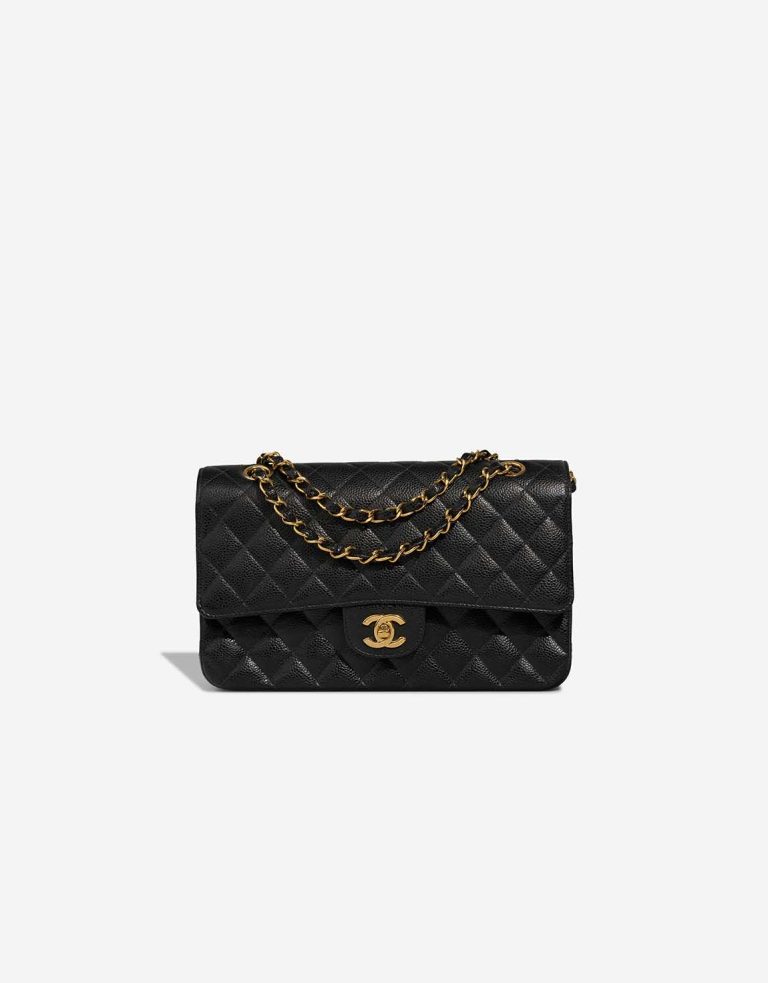 Chanel Timeless Medium Caviar Black Front | Sell your designer bag